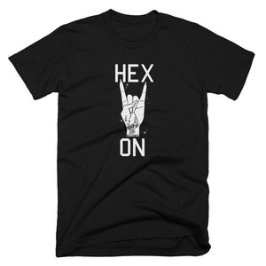 HEX ON Unisex T-Shirt in Black
