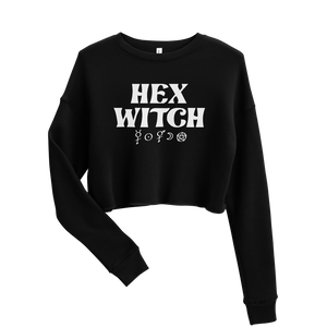 HEX WITCH - Crop Sweatshirt
